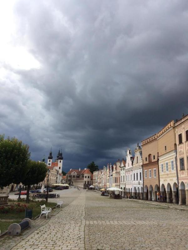 فندق Ubytovani U Seniglu Telč المظهر الخارجي الصورة